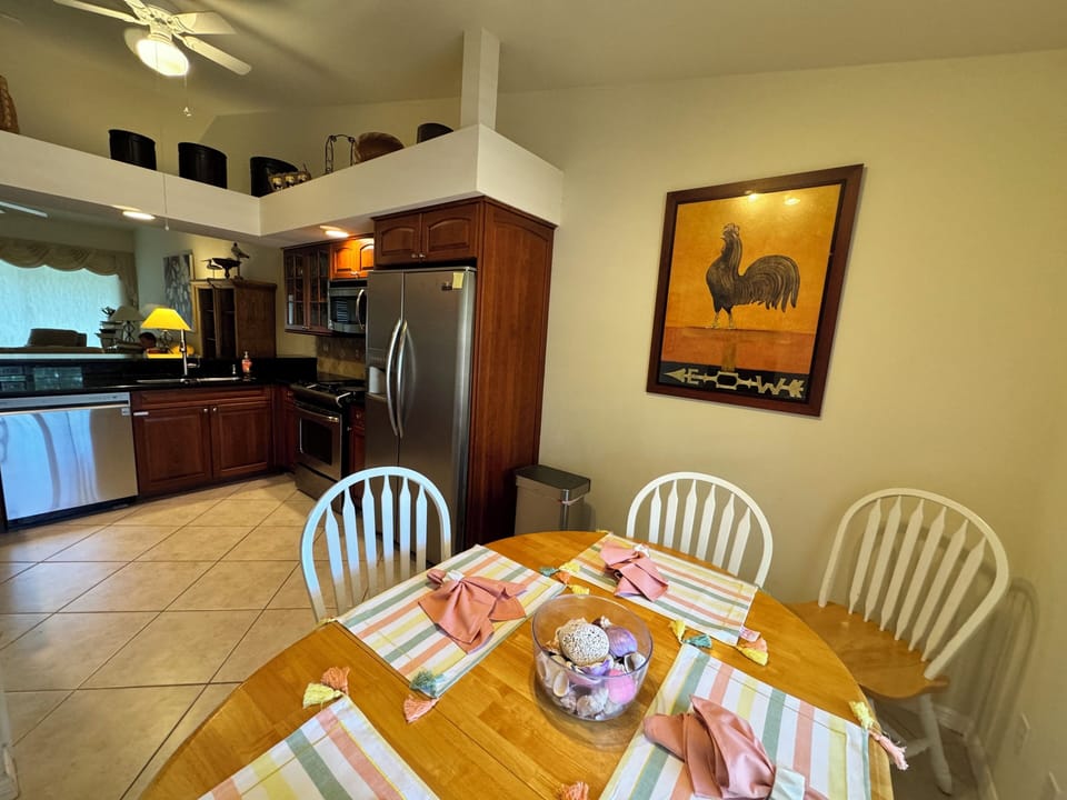 Eat-in Kitchen Table with View of Kitchen