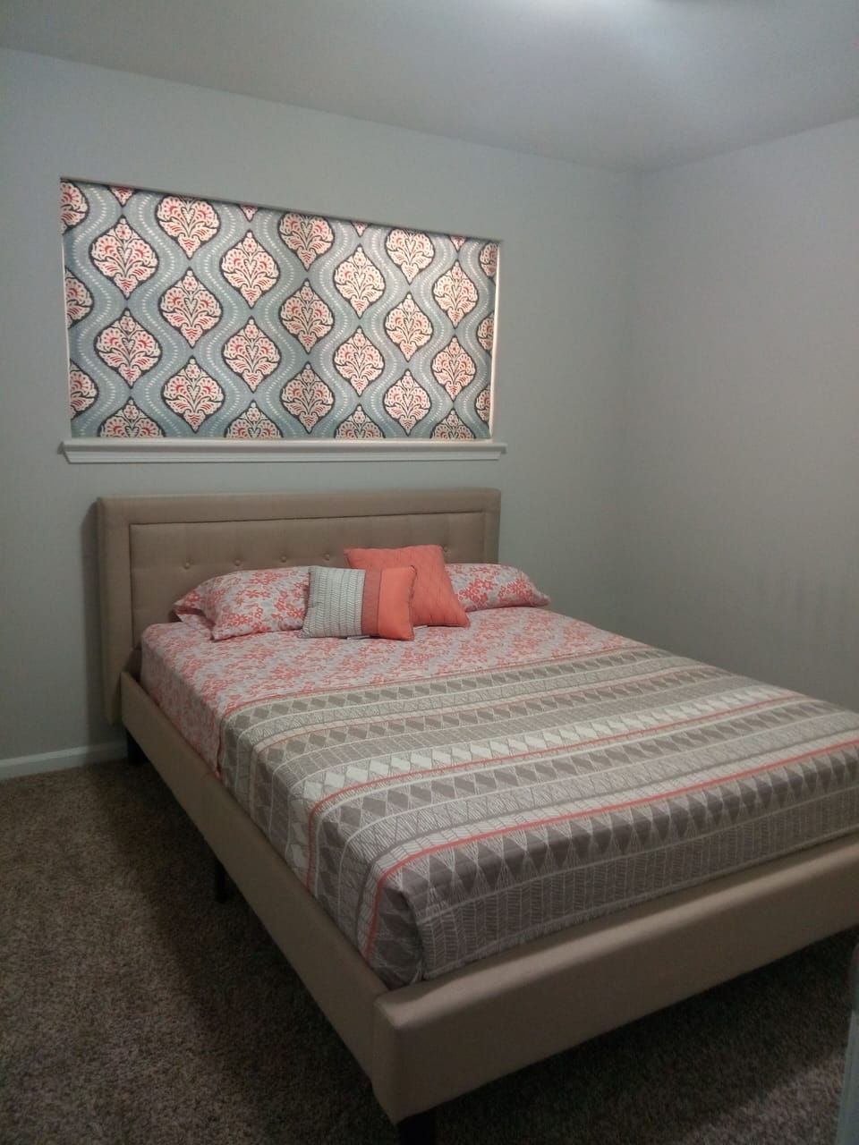 3rd bedroom with queen mattress.