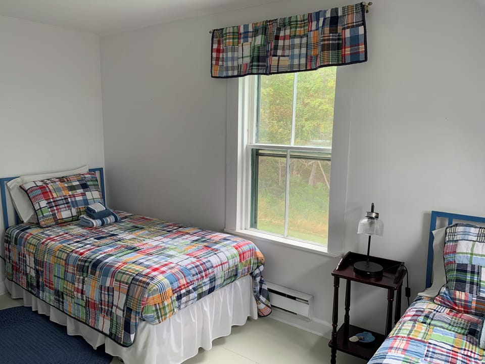 Twin bedroom on second floor