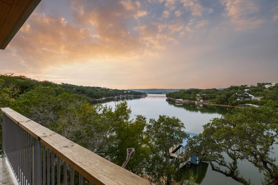 Sunset Cliff on Lake Buchanan
