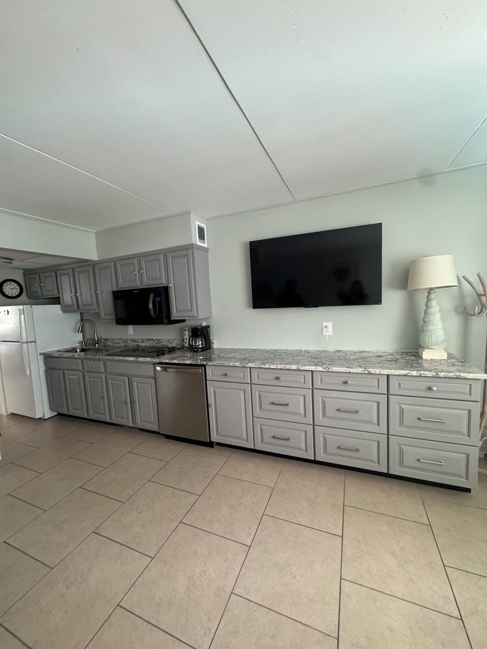 New kitchen and cabinets