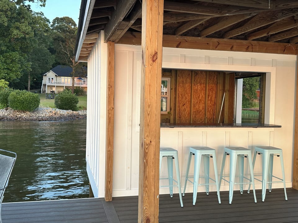Just completed renovations to the boathouse!