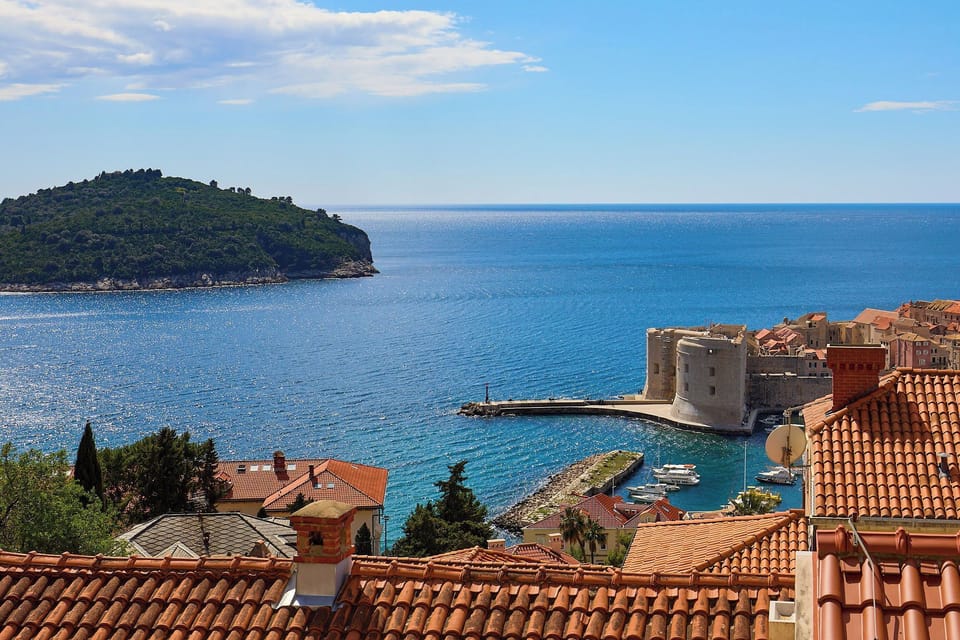 Enjoy this iconic postcard view of Dubrovnik's Old Town and the sparkling Adriatic Sea directly from the apartment's private balcony.