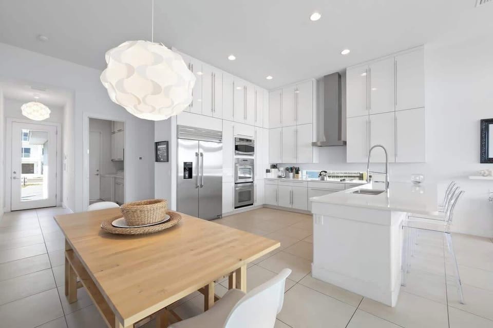 Chef's kitchen with ample counter space for all your cooking desires