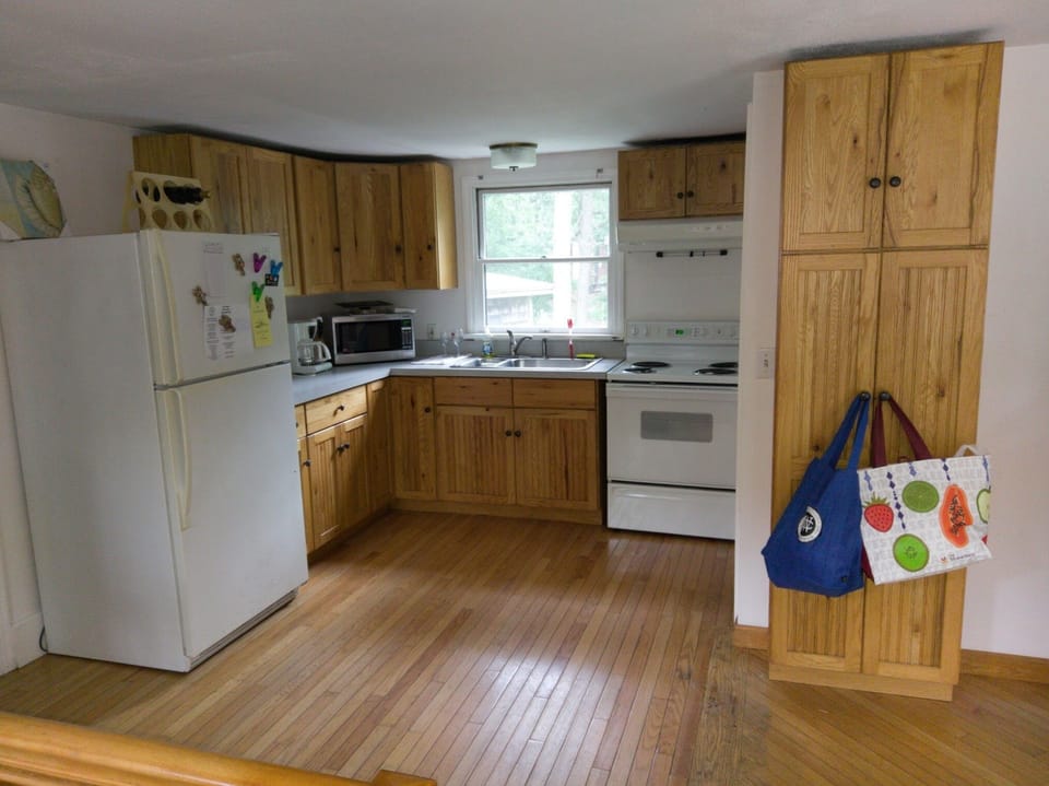 Fully stocked kitchen