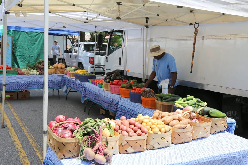 Fresh produce from the Farmers market