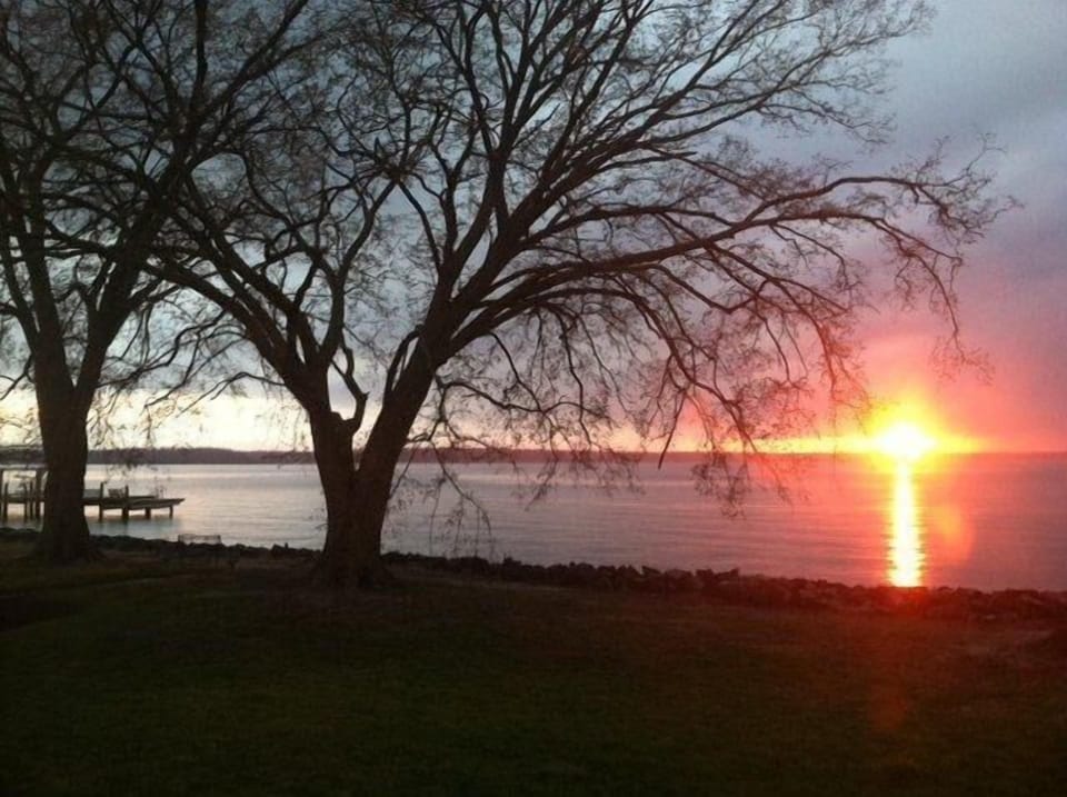an island sunset... the perfect view.