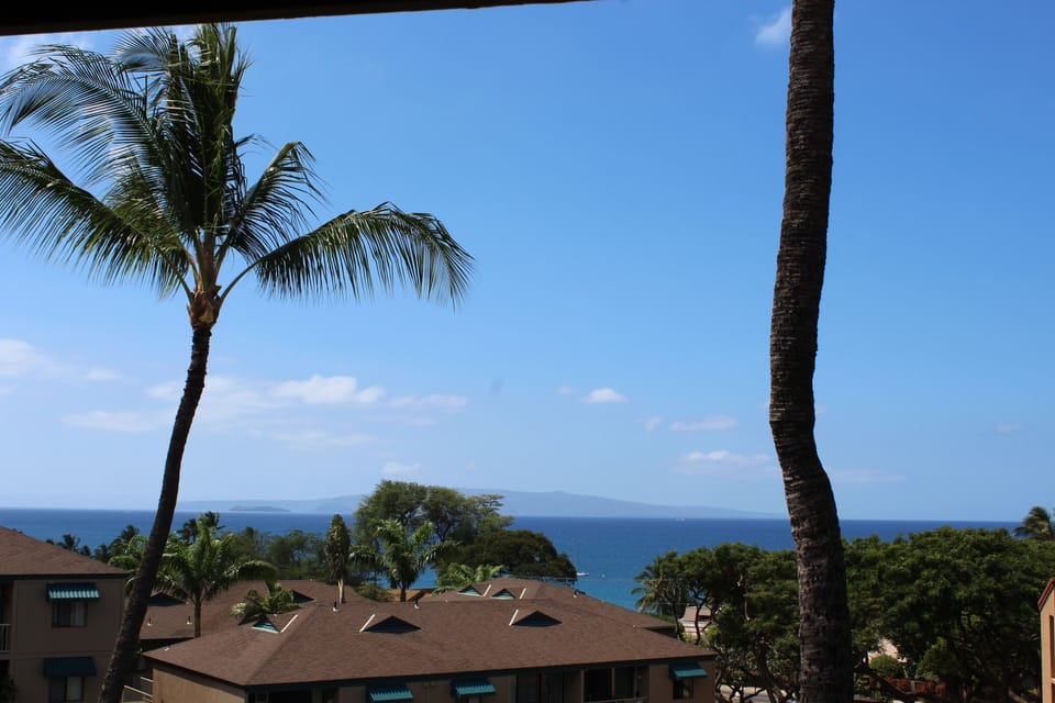 Ocean view from Lanai