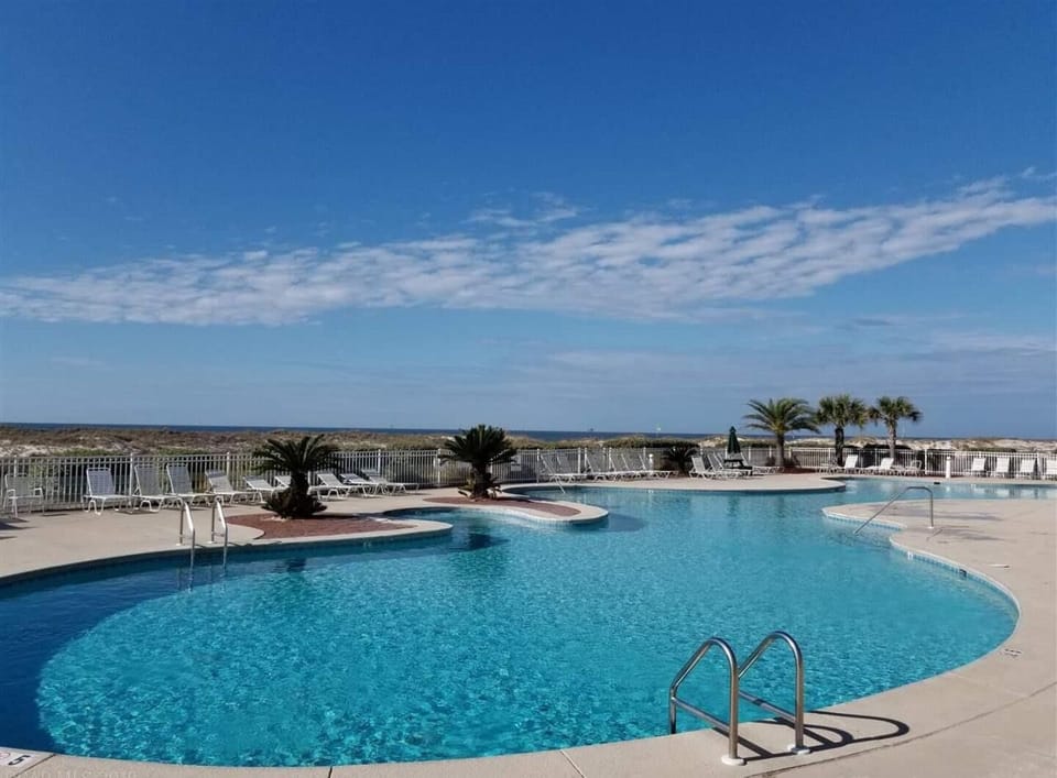 Large swimming pool