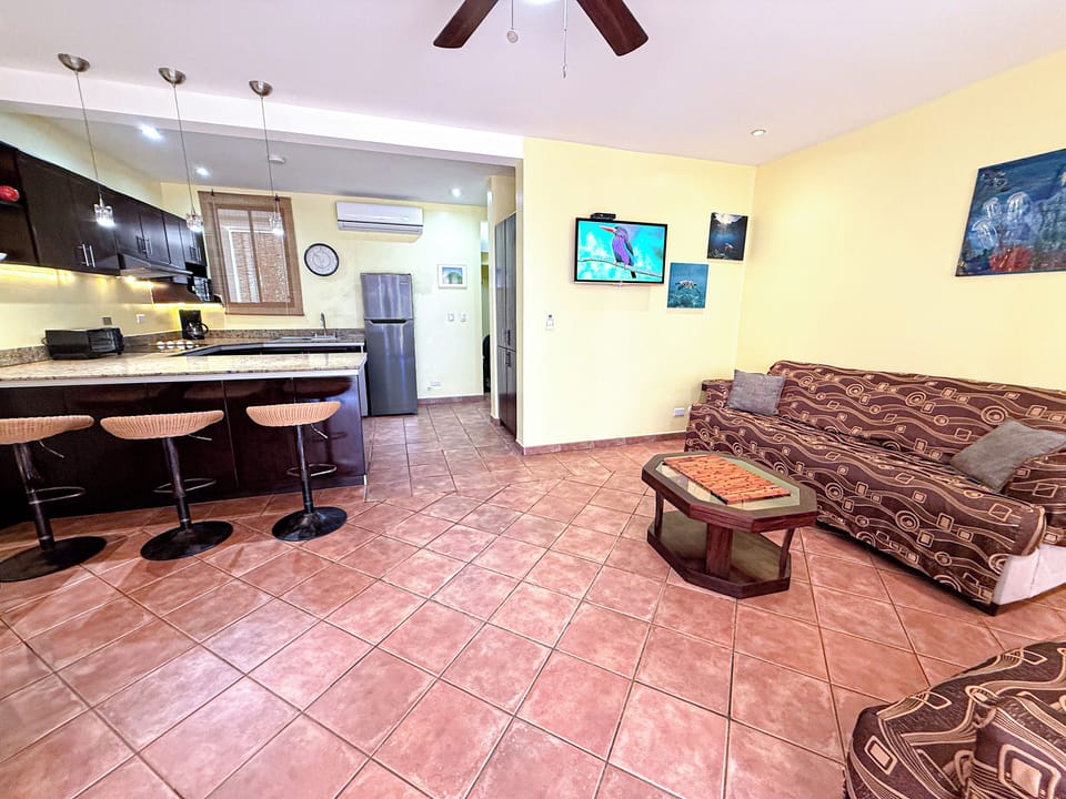 Living room.