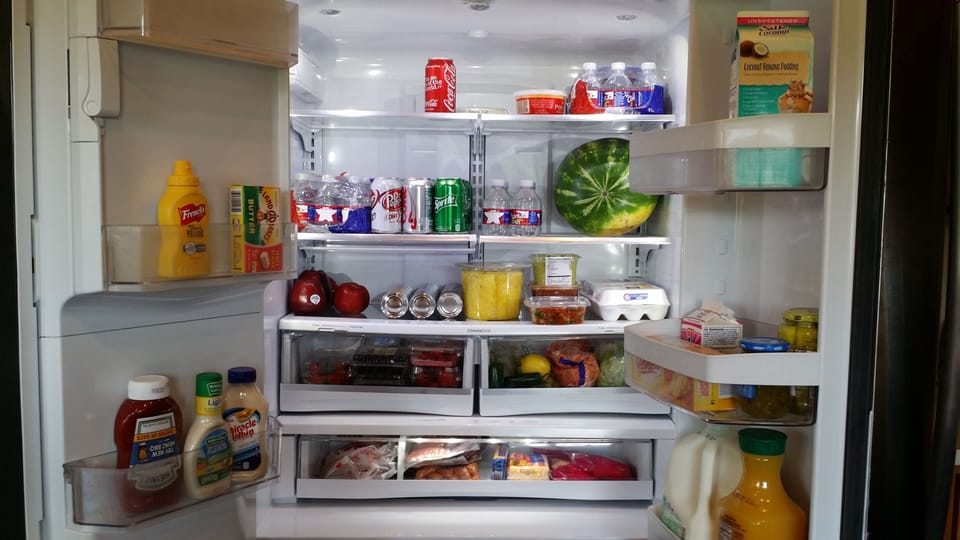 French door fridge
