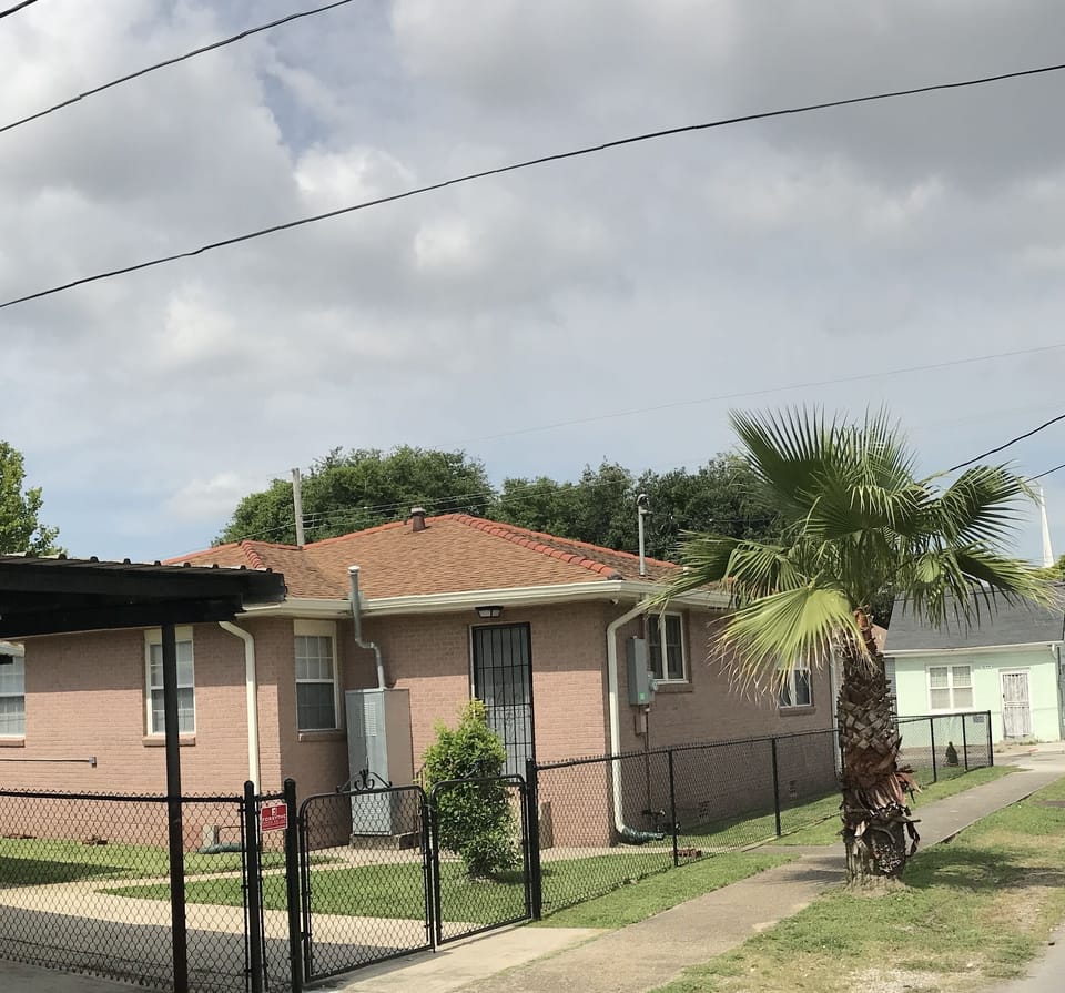 Back of home