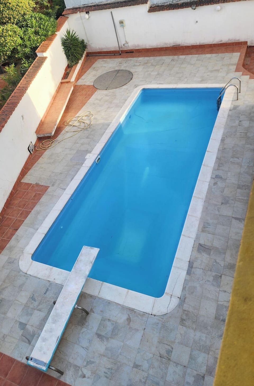 Private pool on property 