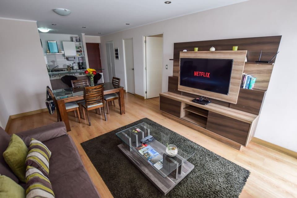 Luxury Dinig room / Living room with Smart TV.