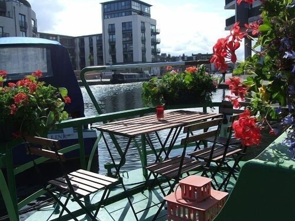Outside dining area