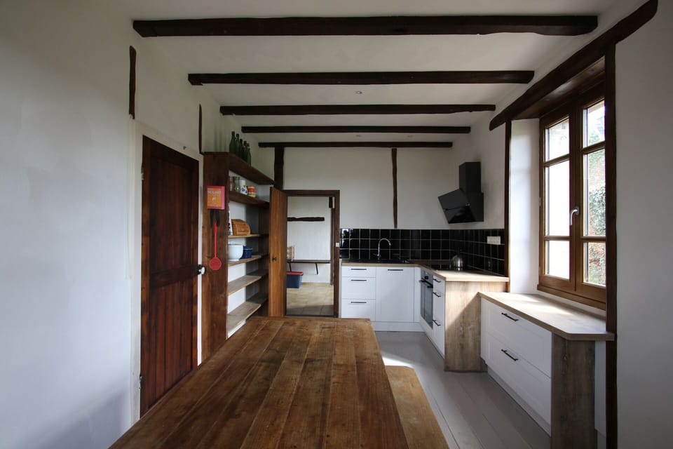 kitchen from the other window.