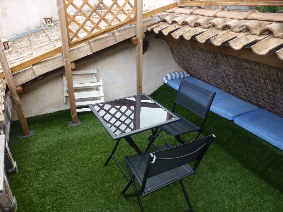 Balcony on the roof