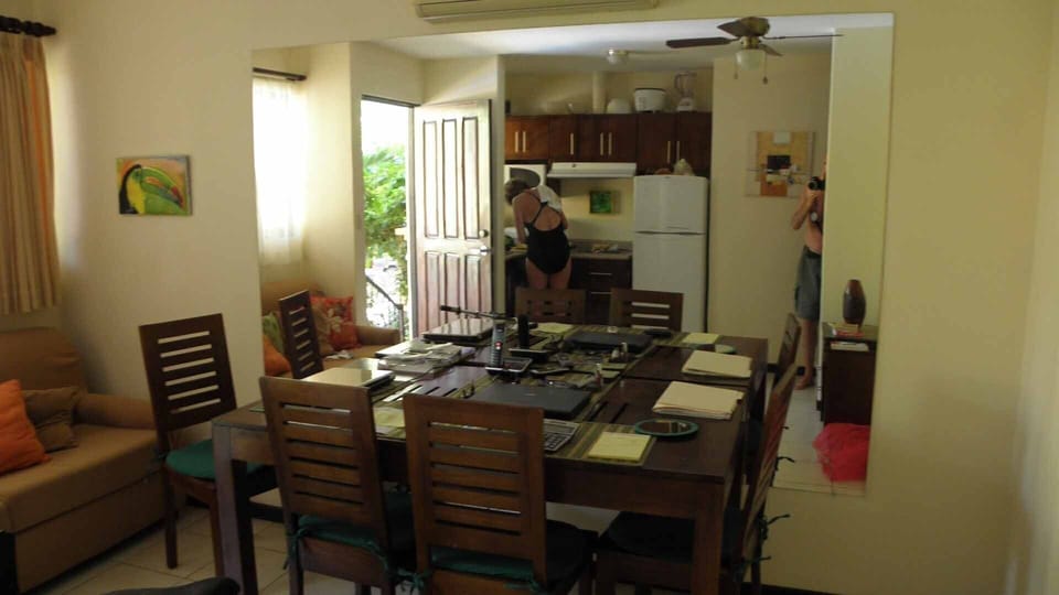 Dining room table for 6.