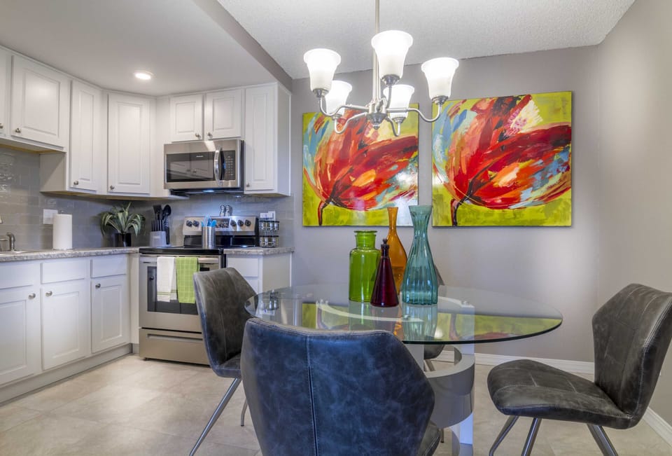 Fully equipped kitchen