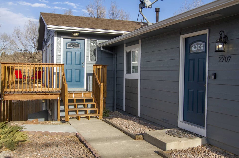 The house is the 3rd property on the lot.