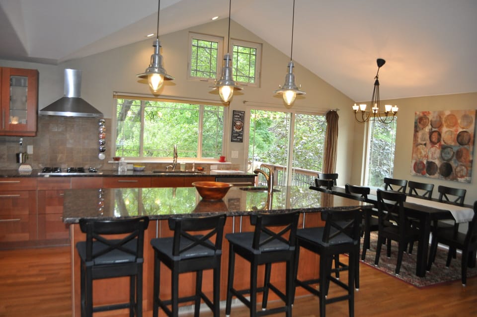 Bright and airy kitchen