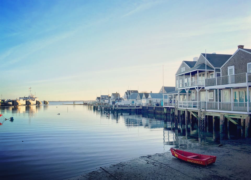 Nantucket island is a ferry away! Take a day trip to enjoy the beautiful island