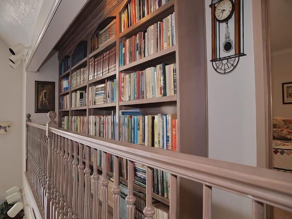 Large literature library for the bookworms in the group