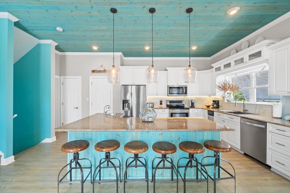 Very large kitchen