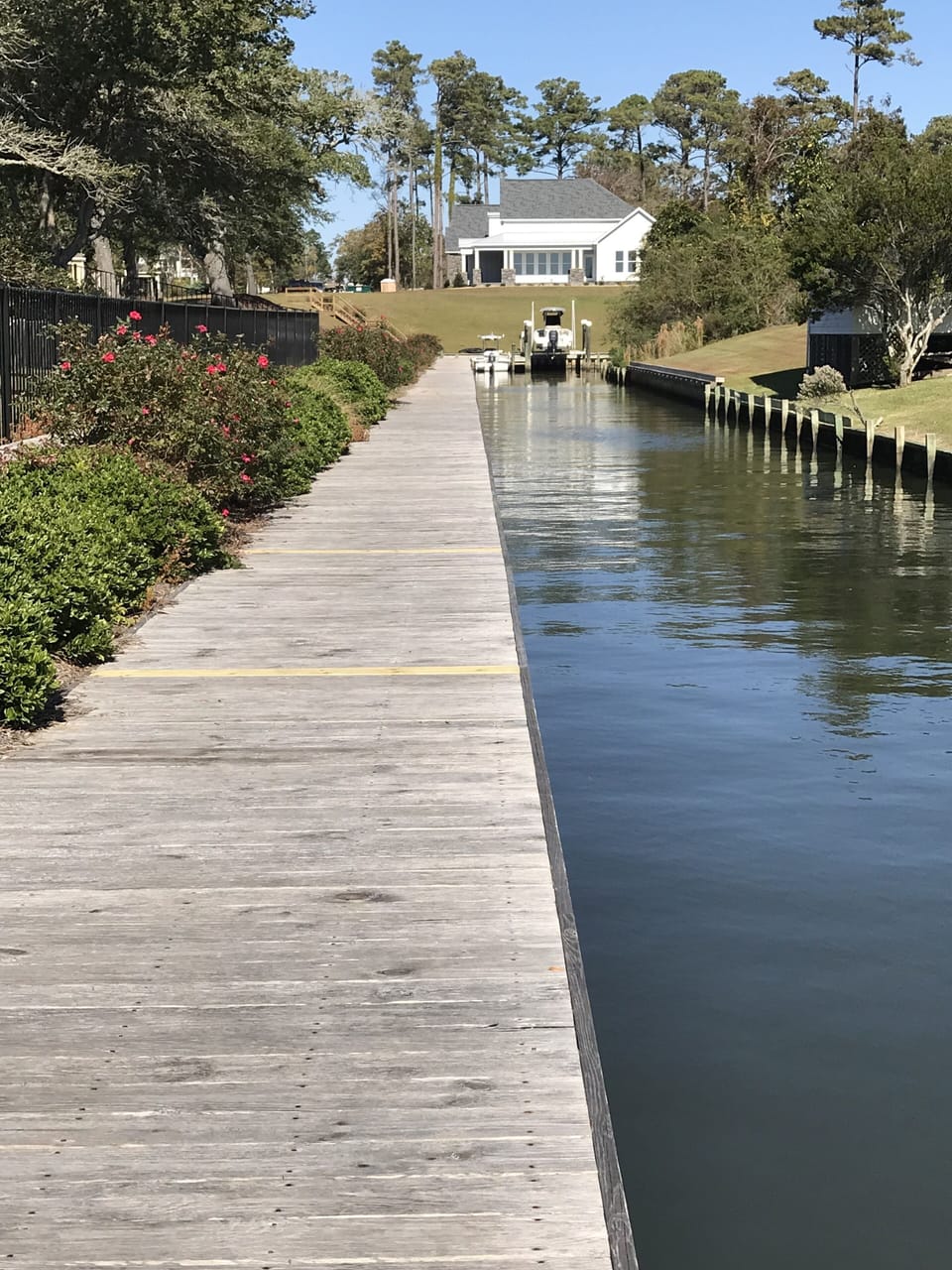 Canal to boat basin