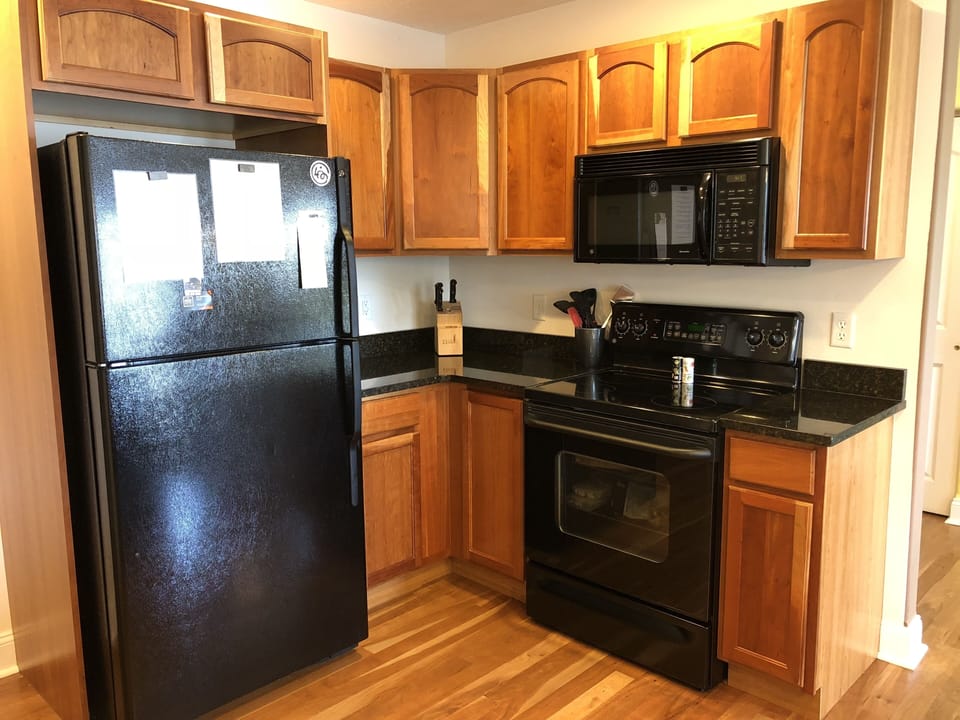 Kitchen remodeled with new appliances
