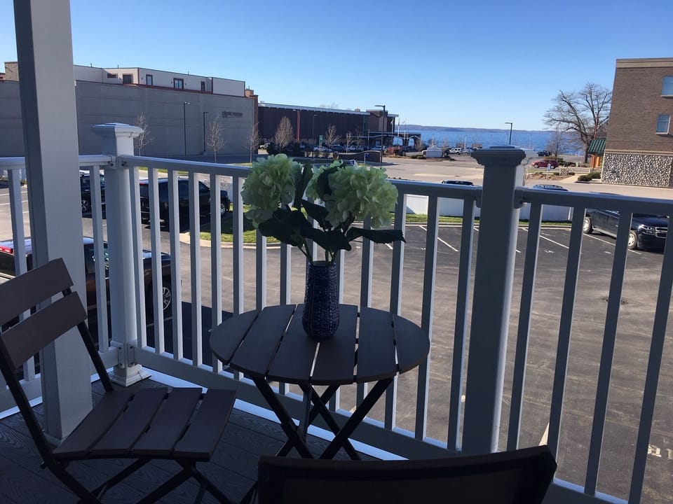 First floor balcony view
