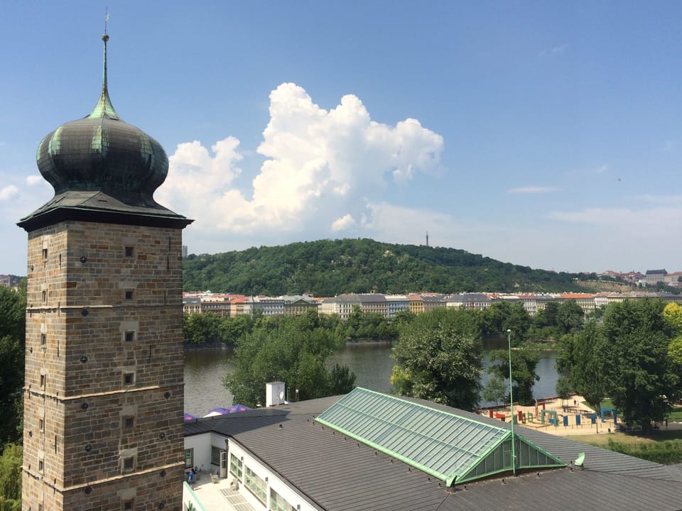 Manes Tower and prague hill views
