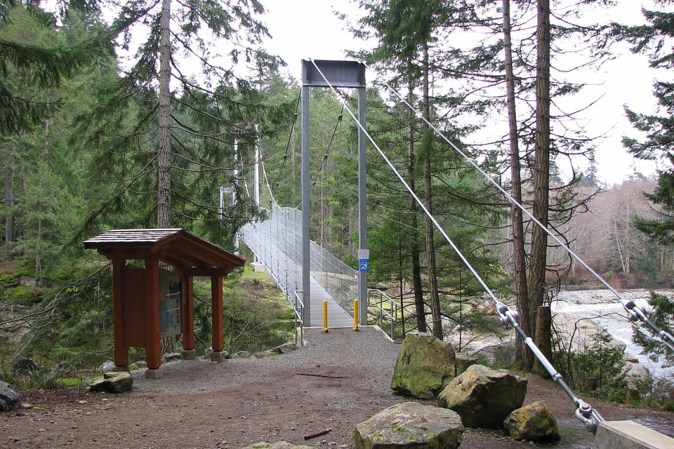 Englishman River Falls Bridge