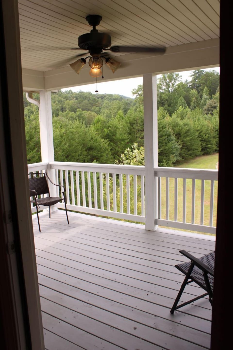 Upstairs Balcony