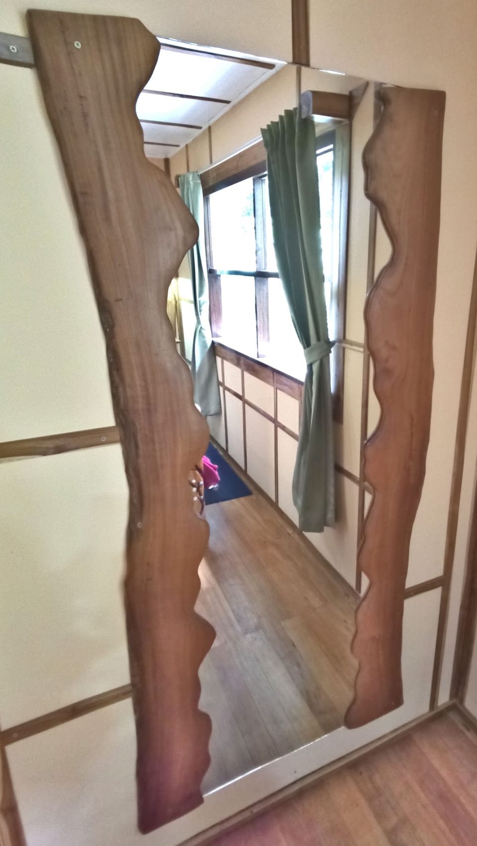 Handmade mirror.