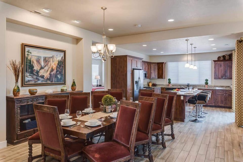 Open concept layout makes for perfect gathering space