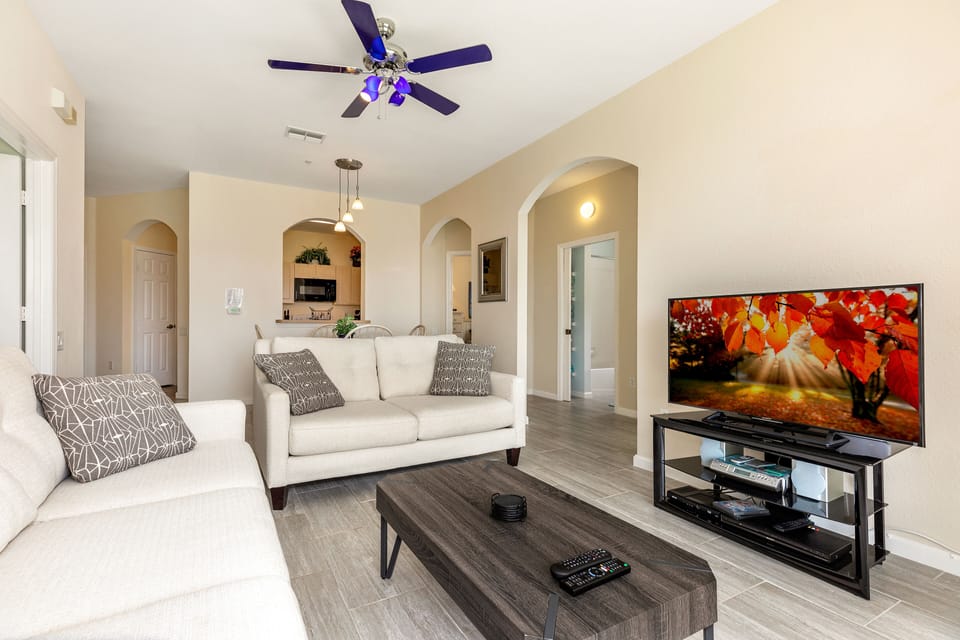Flat screen tv with digital service