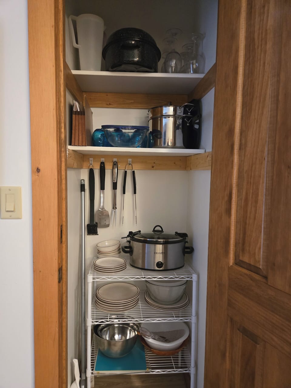 Pantry - fully stocked. Don't forget to look in there.
