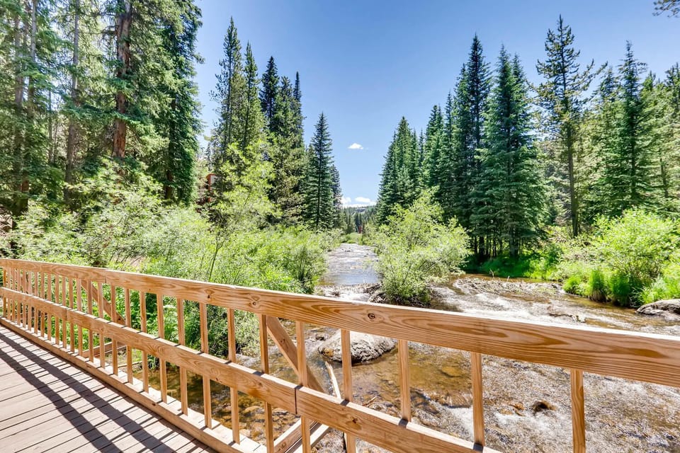 bridge to Quicksilver lift