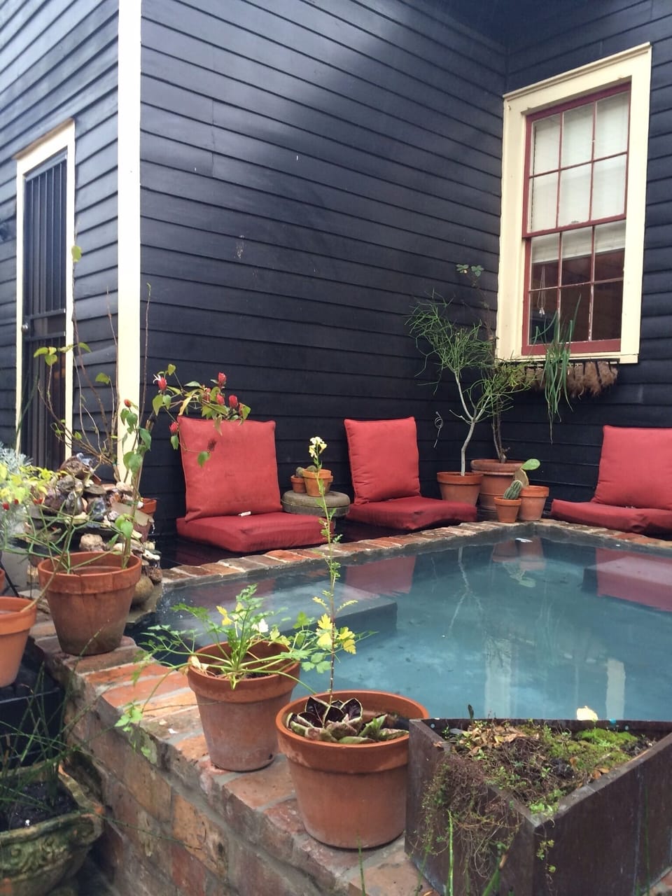  The pool is a great place to lounge in the summer. There is also a mist system! 