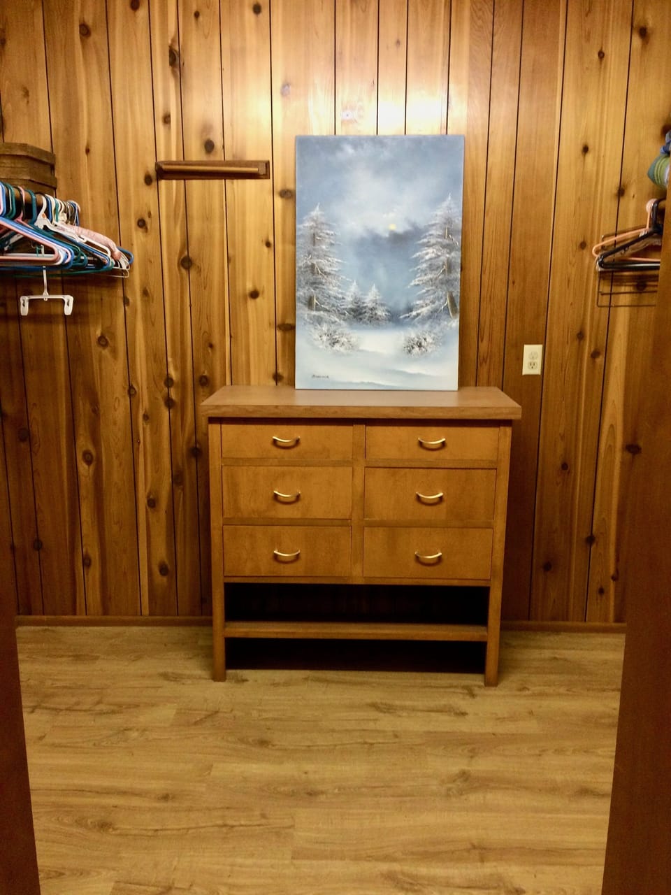 two huge master bedroom closet. 