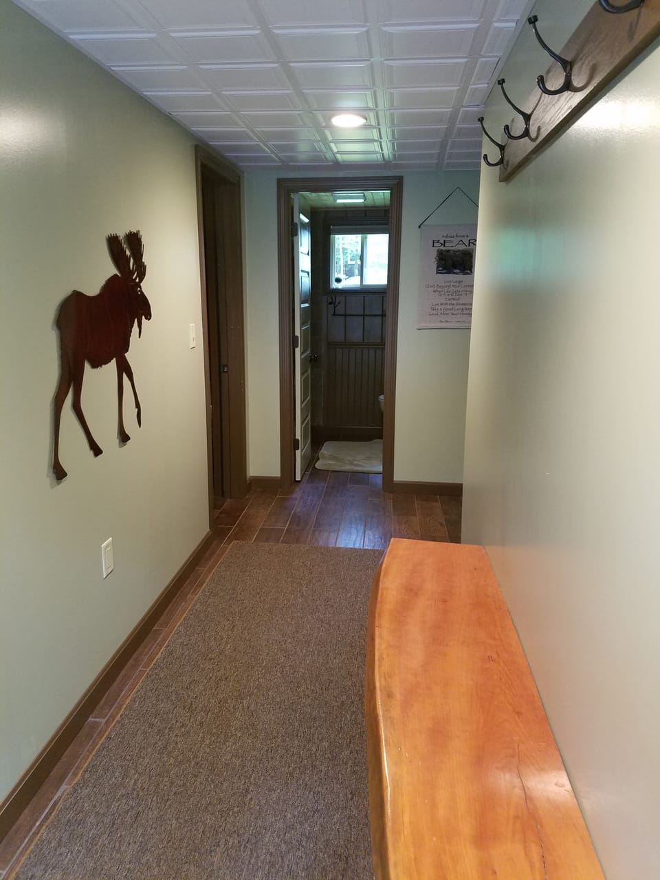 We love our moose entrance way!