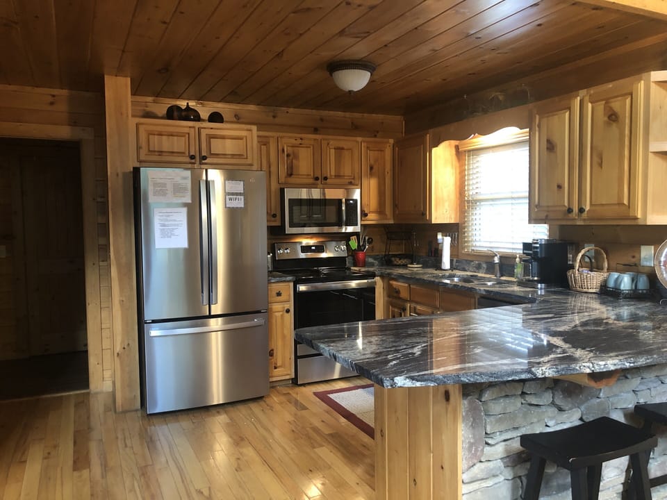 A Change In Altitude Kitchen with all the tools to make a delicious meal!