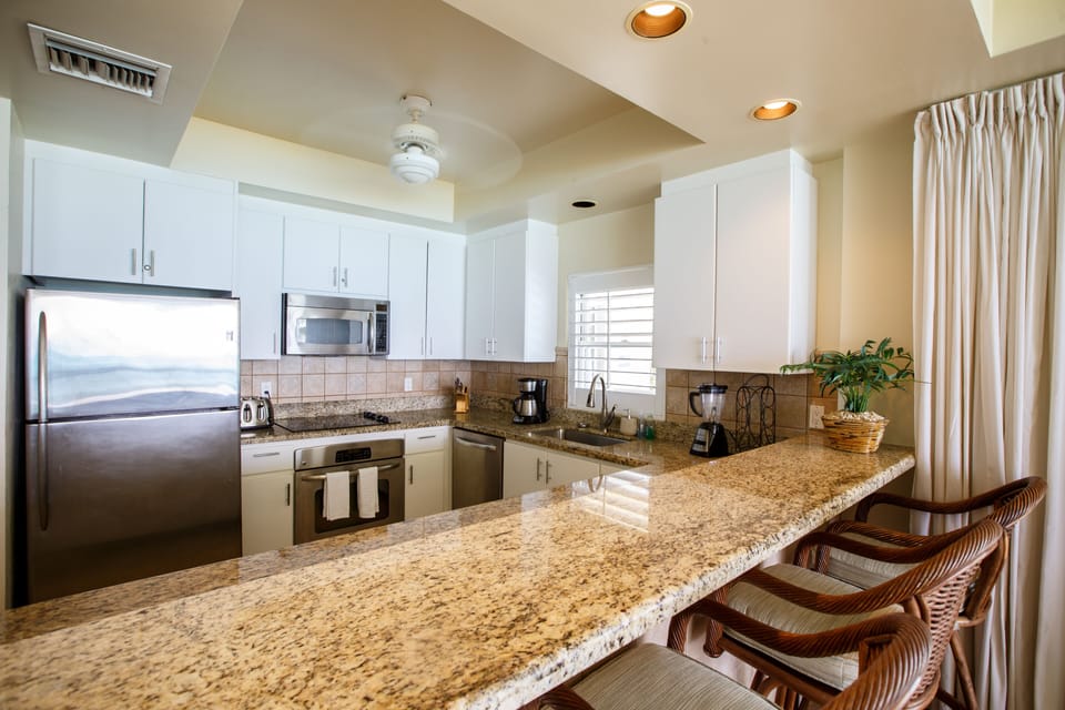 Updated Bright White Kitchen Cabinets 