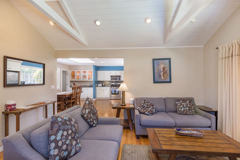 Open plan living room