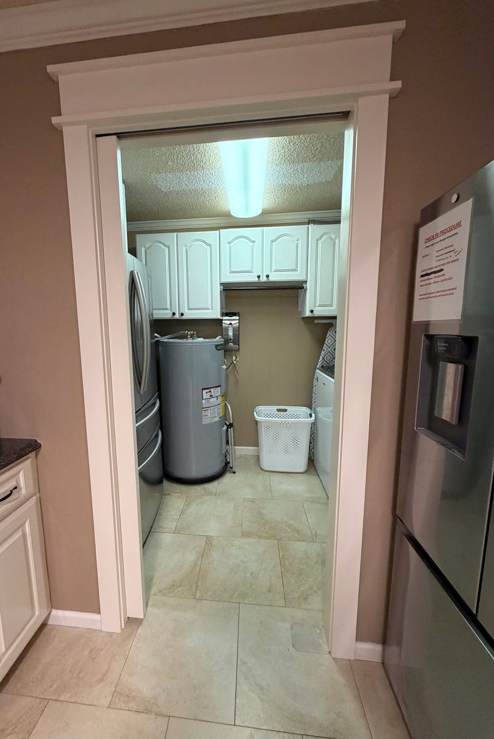 2 refrigerators with ice makers, 2 water heaters, large capacity washer & dryer