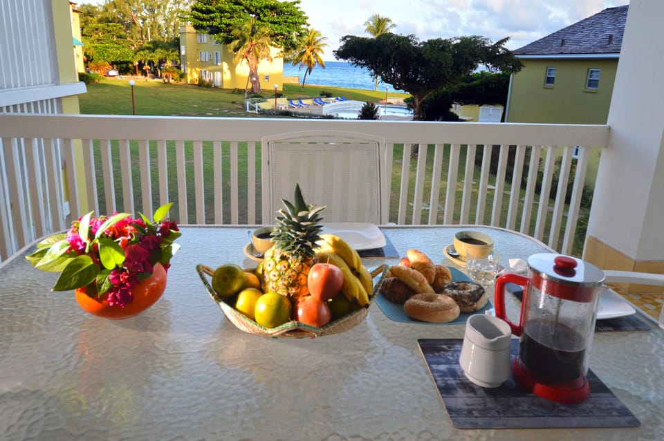 Breakfast with a view