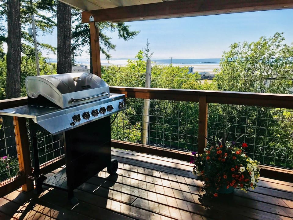 Deck Barbeque & View