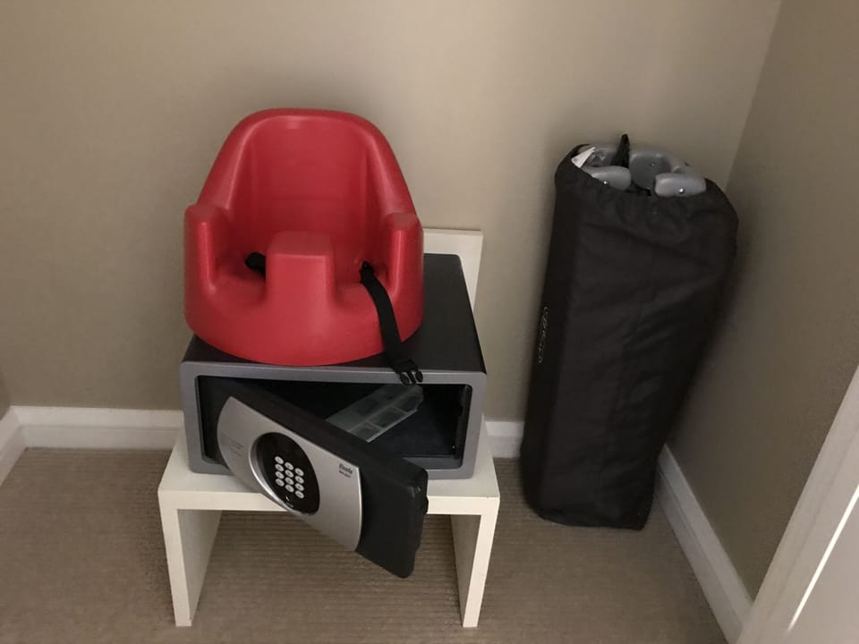 Packn Play and booster seat