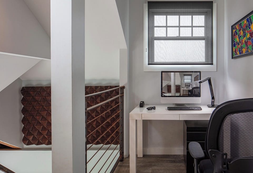Office space off Master bedroom